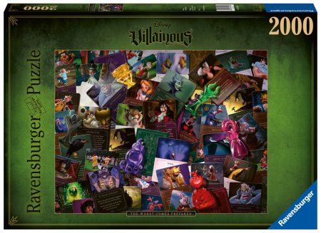 "RAVENSBURGER puizzle ""Villainous: All Villains"", 2000 gab., 16506" 16506