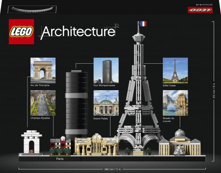 LEGO® 21044 Architecture Parīze 21044