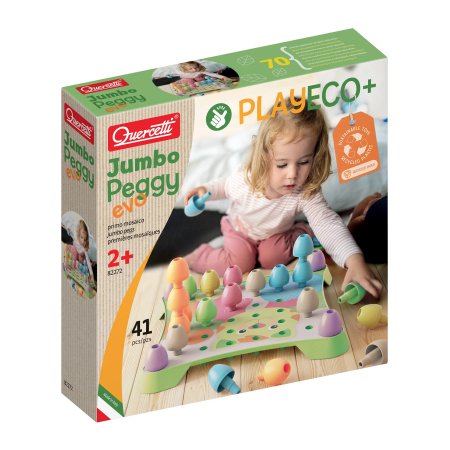 QUERCETTI tapas spēle Play Eco+ Jumbo Peggy EVO, 82272 82272