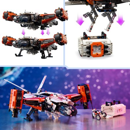 42181 LEGO® Technic VTOL smagkravas kosmosa kuģis LT81 