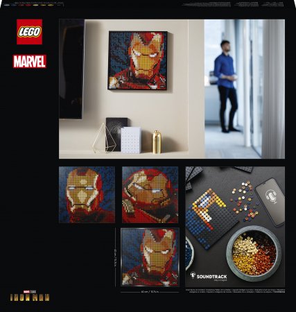 31199 LEGO® Art Marvel Studios Dzelzs vīrs 31199