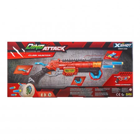 XSHOT-DINO ATTACK rotaļu pistole Claw Hunter, 4861 4861