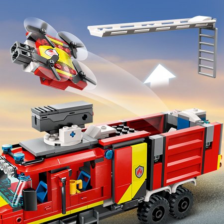 60374 LEGO® City Ugunsdzēsēju komandcentra auto 60374