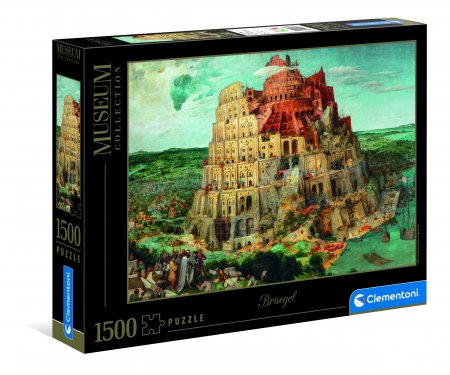 CLEMENTONI puzles muzejs Bābeles tornis, 1500gab., 31691 31691