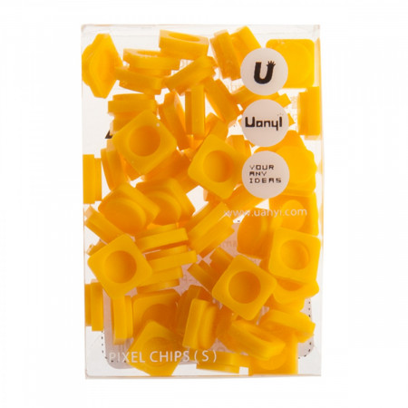 UPIXEL dekoratīvā detaļa Middle yellow (mazs), WY-Z002 