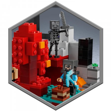 21172 LEGO® Minecraft™ Izpostītais portāls 21172