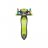GLOBBER skrejritenis Elite Deluxe Flashlight, 449-106-3, laima zaļš, 449-106-3 449-106-3