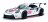BBURAGO 1:24 automašīnas modelis Race Porsche 911 RSR, 18-28013 18-28013