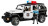 BRUDER Jeep Wrangler Policijas transportlīdzeklis, policists, 2526 2526