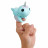 FINGERLINGS interaktīvā rotaļlieta valis Nikki, tirkīza, 3699 3699