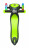 GLOBBER skrejritenis Elite Deluxe Lights lime green, 444-406 444-406