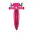 GLOBBER skrejritenis Primo Foldable Lights, rozā, 432-110-3 