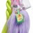 BARBIE Lelle Barbija Ekstra ar neona zaļiem matiem, HDJ44 HDJ44