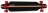 FERRARI skrituļdēlis Longboard, black, FBW15 FBW15