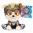 PAW PATROL Mighty Pups plīša rotaļlieta Rubble 15 cm, 6068115 