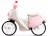 FALK skrejmašīna - motocikls, krēmkrāsas un rozā, 802S 802S