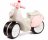 FALK skrejmašīna - motocikls, krēmkrāsas un rozā, 802S 802S