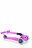 GLOBBER skrejritenis Junior Foldable Fantasy Lights, neona rozā - Flowers, 433-110 433-110