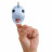 FINGERLINGS interaktīvā rotaļlieta valis Nori, periwinkle, 3698 3698