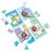 SPINMASTER GAMES puzles komplekts "Gabbys Dollhouse", 4 puzles, 6067990
 6067990